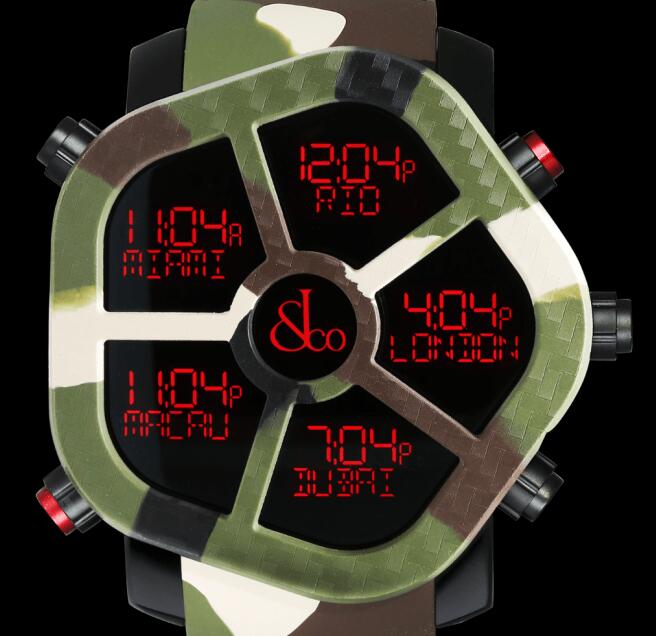 Jacob & Co GHOST CARBON CAMOUFLAGE GH100.11.NS.PC.ANO4D Replica watch